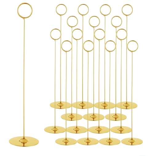 12 Inch Table Number Holders