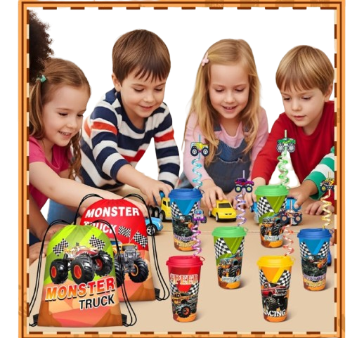Monster Truck Cups