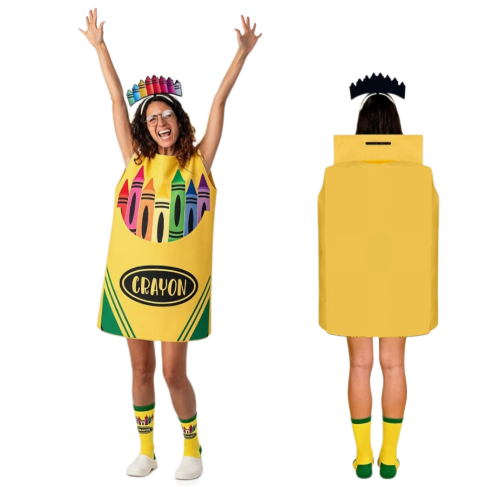 Halloween Crayon Costume Crayon Box